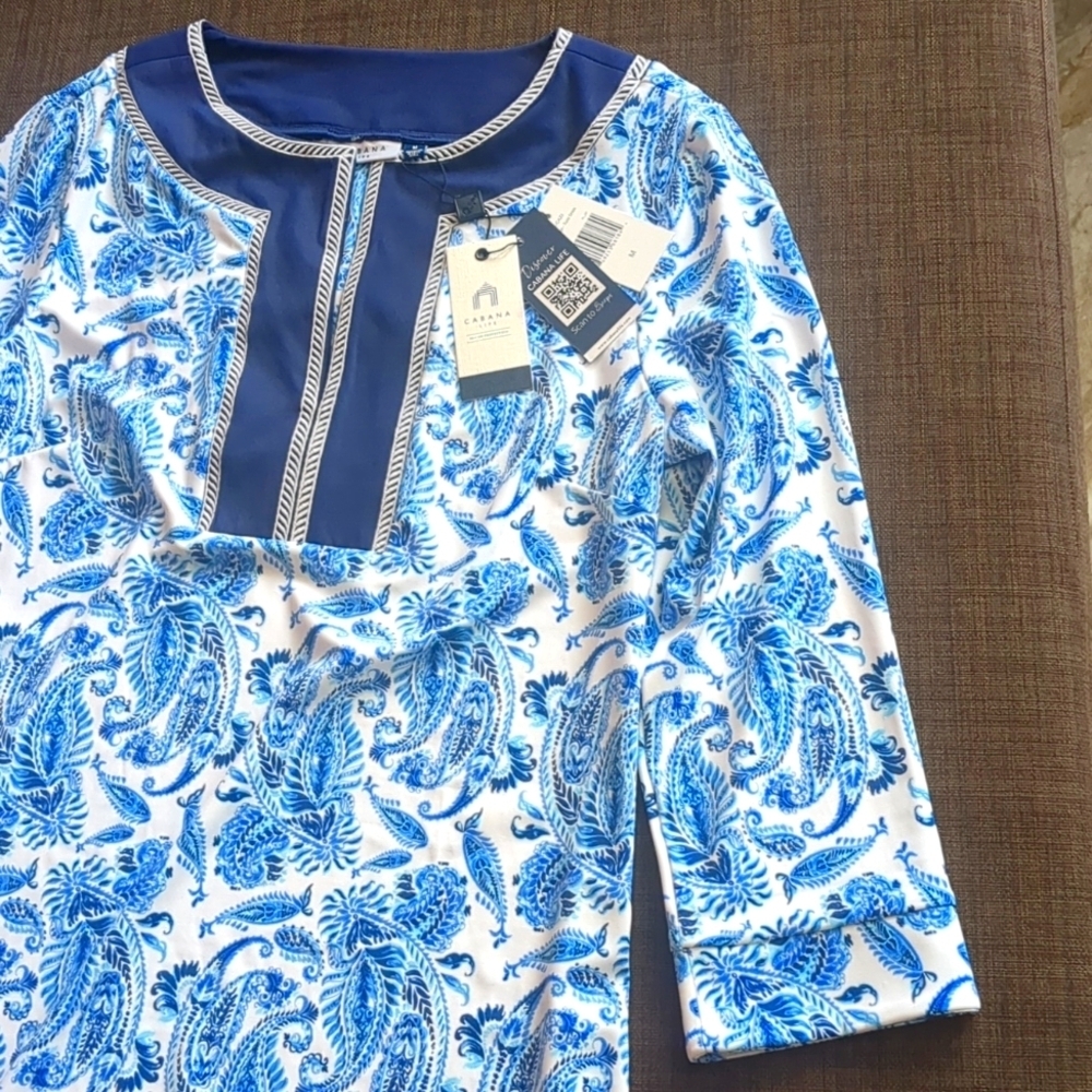 CABANA LIFE Charleston Tunic /Mini Dress - Picture 2 of 8